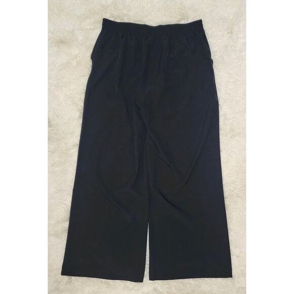 Fabletics New Women’s Downtown Wide Leg Size XL Black Pull-On Athleisure Pants - Picture 6 of 8